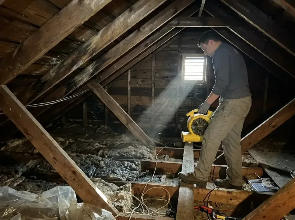 attic-water-damage-drying-proc-007 — frequently asked questions, Emergency Water Extraction & 24/7 Flood Response in Syracus…